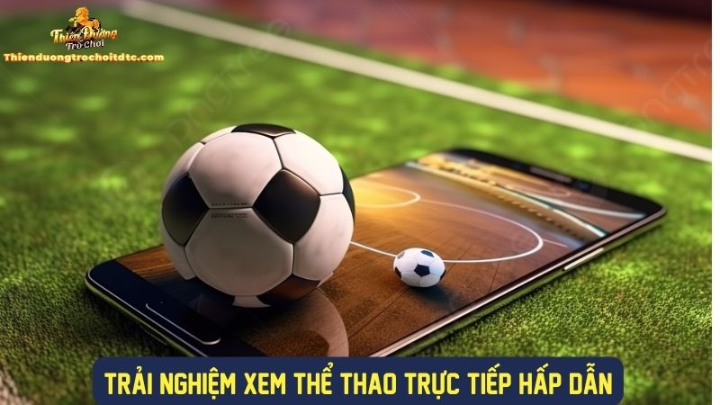 Xem thể thao trực tiếp nhanh chóng tại sảnh