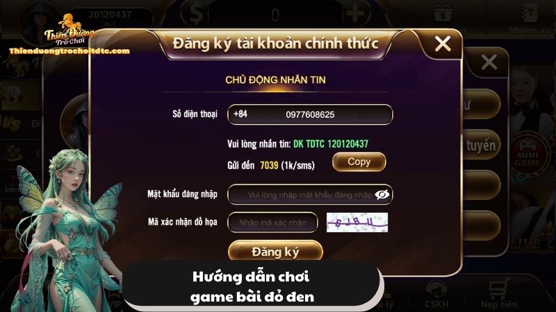 Hướng dẫn chơi game bài đỏ đen