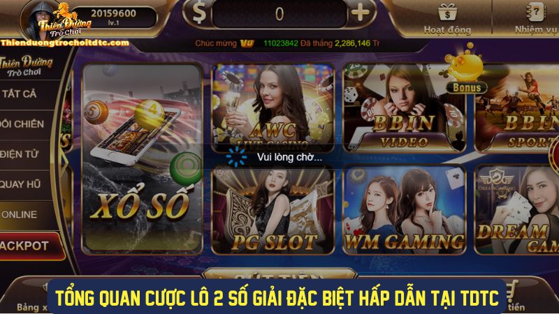 Cược lô 2 số đặc biệt hấp dẫn tại cổng game
